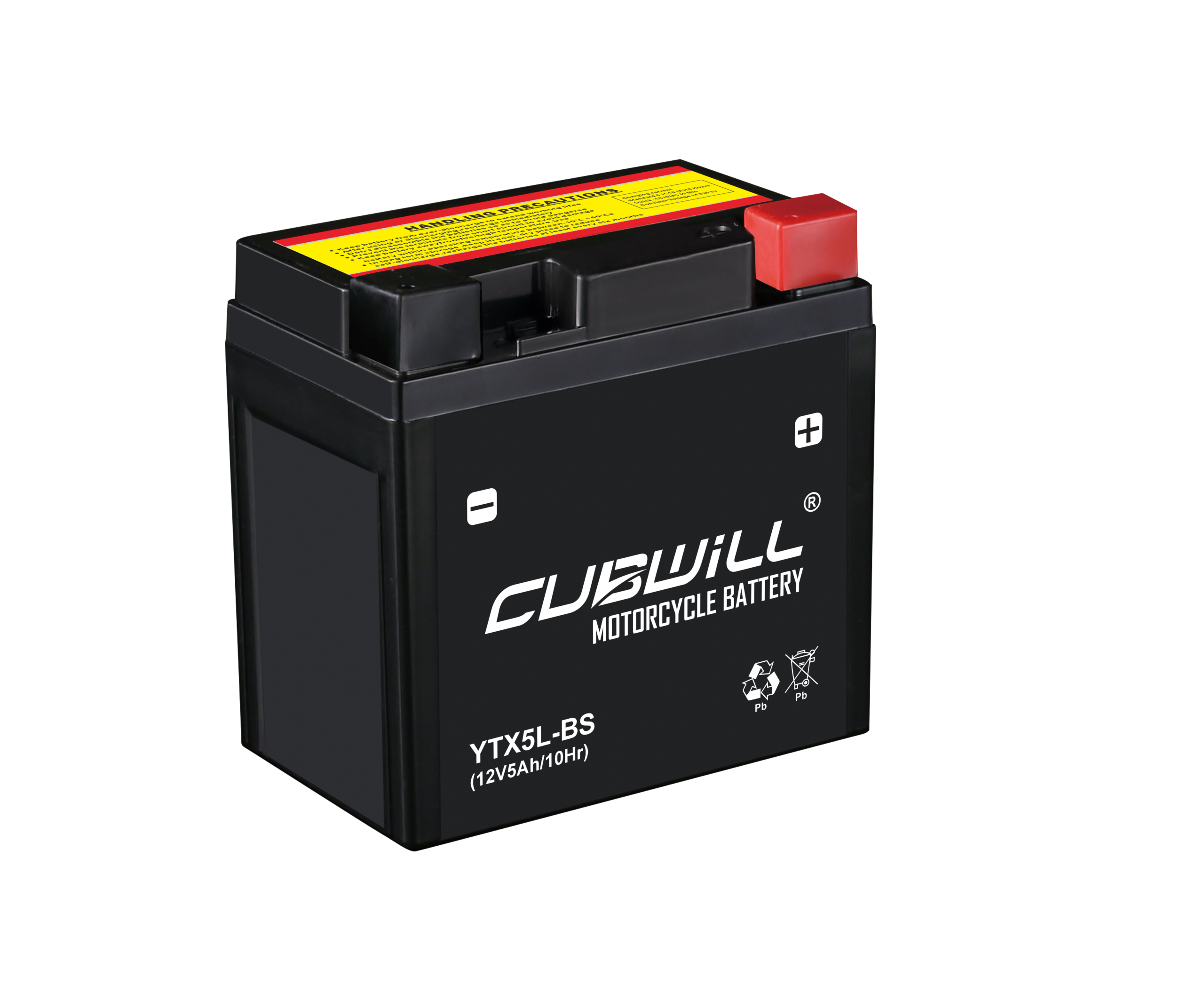 CUBWILL YTX5L-BS AGM motorcycle battery