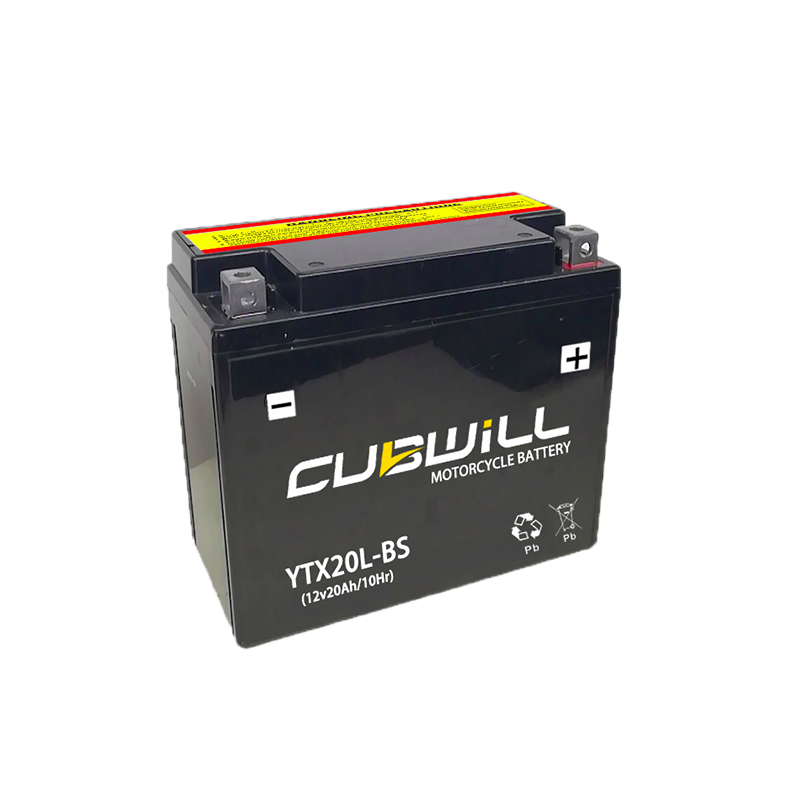 CUBWILL YTX20L-BS AGM motorcycle battery