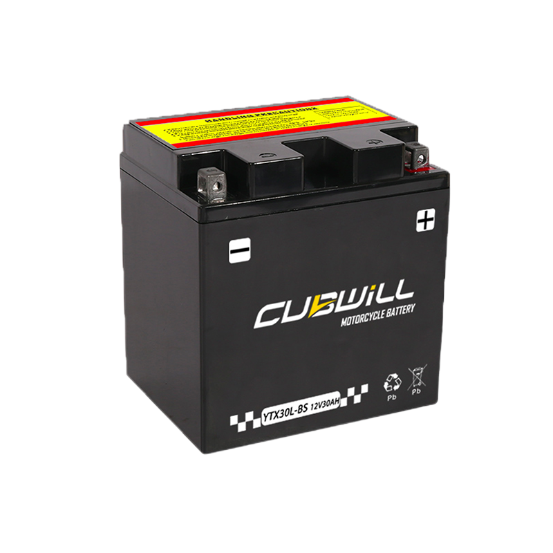 CUBWILL YTX30L-BS AGM motorcycle battery