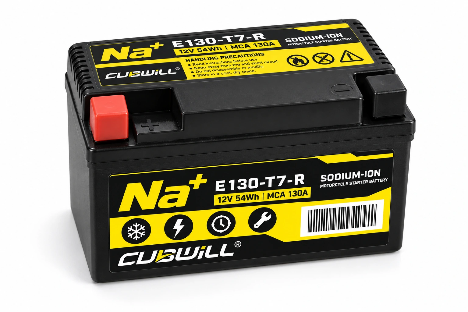 CUBWILL E130-T7-R sodium-ion battery