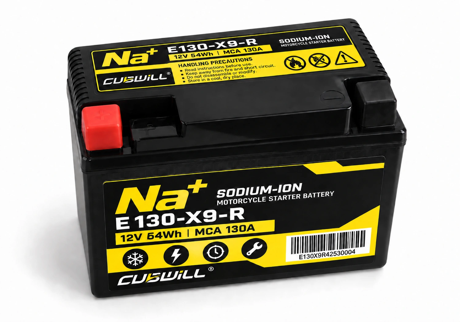 CUBWILL E130-X9-R sodium-ion battery