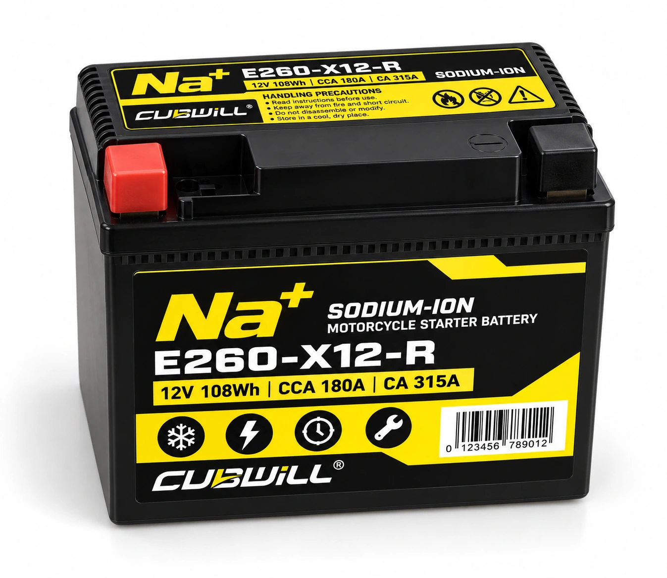 CUBWILL E260-X12-R sodium-ion battery